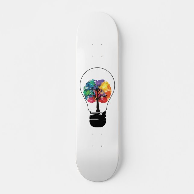 Skateboard Cubierta creativa para patinar (Anverso )