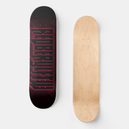 Skateboard Cubierta de banner RedBerylFTW