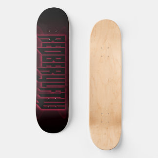 Skateboard Cubierta de banner RedBerylFTW