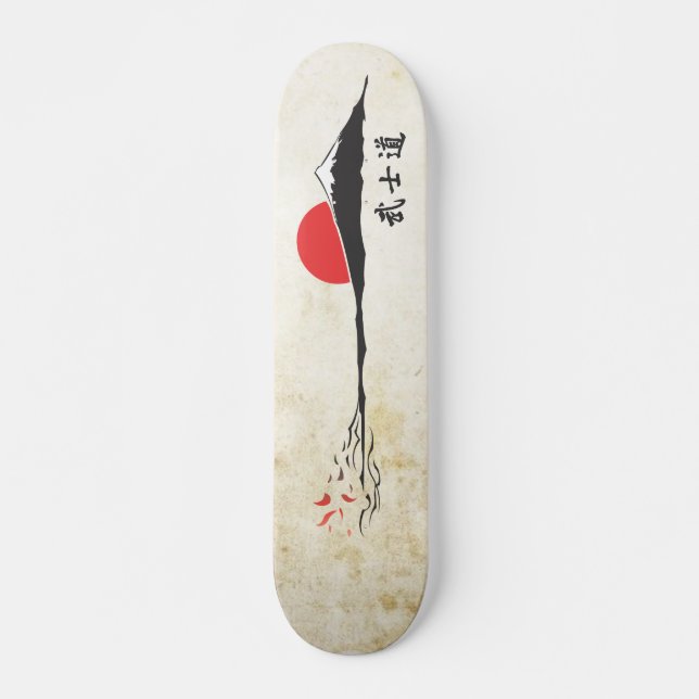 Skateboard Cubierta de Bushido (Anverso )