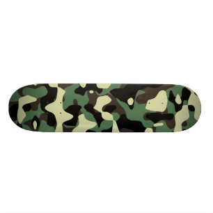 Skateboard Cubierta de Camo 2 del arbolado