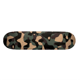 Skateboard Cubierta de Camo del arbolado