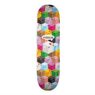 Skateboard Cubierta de Cockblock