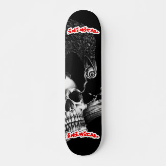 Skateboard Cubierta De Cuchillo De Comer Inimical