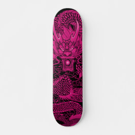 Skateboard Cubierta de encargo del elemento rosado del chica