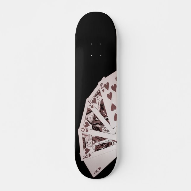 Skateboard Cubierta de escalera real (Anverso )