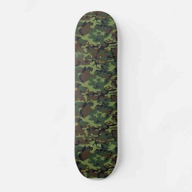Skateboard Cubierta de esquí de Camo (Anverso)