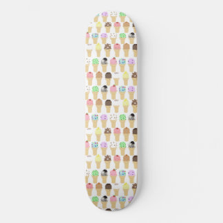 Skateboard Cubierta de esquí de crema de hielo, deliciosa