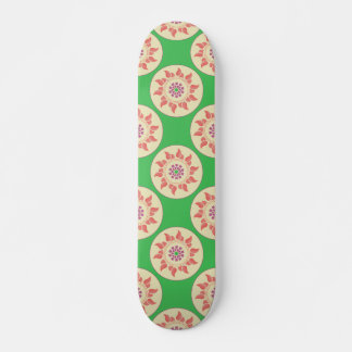 Skateboard Cubierta de esquí de Sunburst Mandala