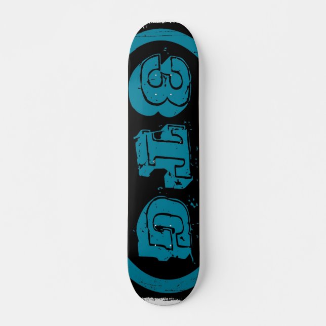 Skateboard Cubierta de Furiosidad (Anverso )
