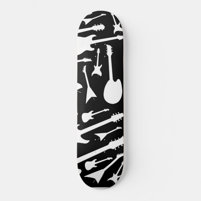 Skateboard Cubierta de guitarra (Anverso)