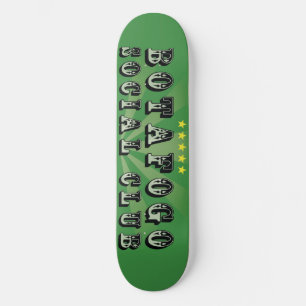 Skateboard Cubierta de la escuela vieja del club social de