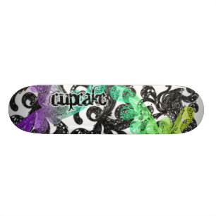 Skateboard cubierta de la magdalena