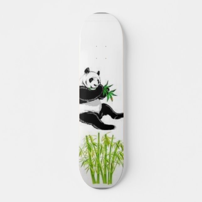 Skateboard cubierta de la panda (Anverso )