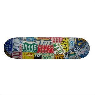 Skateboard cubierta de la placa