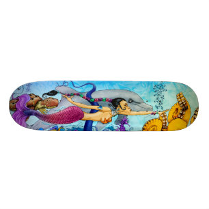 Skateboard Cubierta de la sirena de Orisha favorable