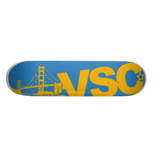 Skateboard Cubierta de la vuelta del Golden State