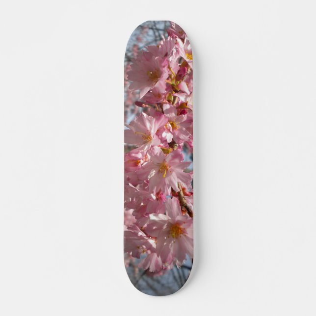 Skateboard Cubierta de las flores de cerezo (Anverso )
