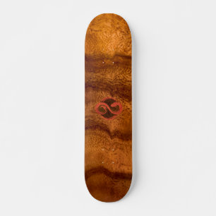 Skateboard Cubierta de madera de acacia