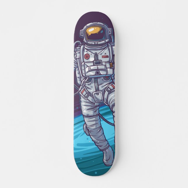 Skateboard Cubierta de patinaje espacial (Anverso )