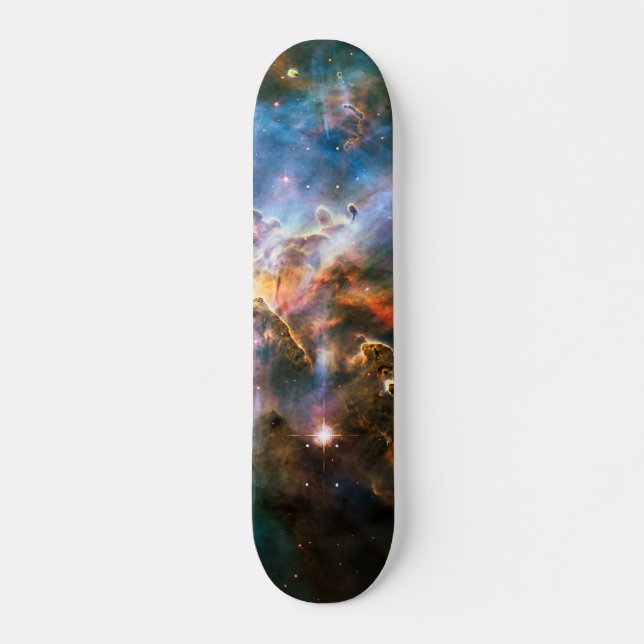 Skateboard cubierta de patinaje espacial 1 (Anverso )