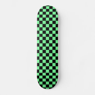Skateboard Cubierta de patinaje para cheques verdes
