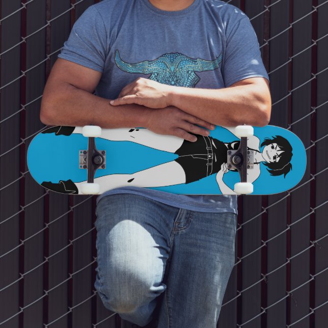 Skateboard Cubierta de patinaje para Chicas de anime