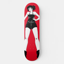 Skateboard Cubierta de patinaje para Chicas de anime