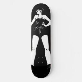 Skateboard Cubierta de patinaje para Chicas de anime
