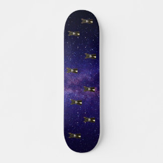 Skateboard Cubierta de patinaje para gato espacial