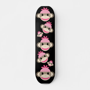 Skateboard Cubierta de patinaje para monos de media luna