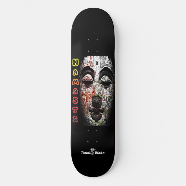 Skateboard Cubierta de patinaje para Personalizados de Buda (Anverso)