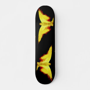 Skateboard Cubierta de patinaje sobre el Ángel de Fuego