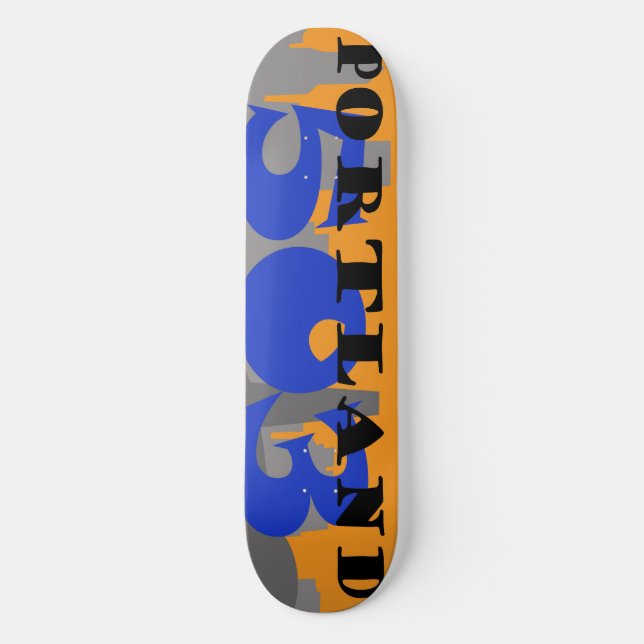 Skateboard Cubierta de Portland 503 (Anverso)