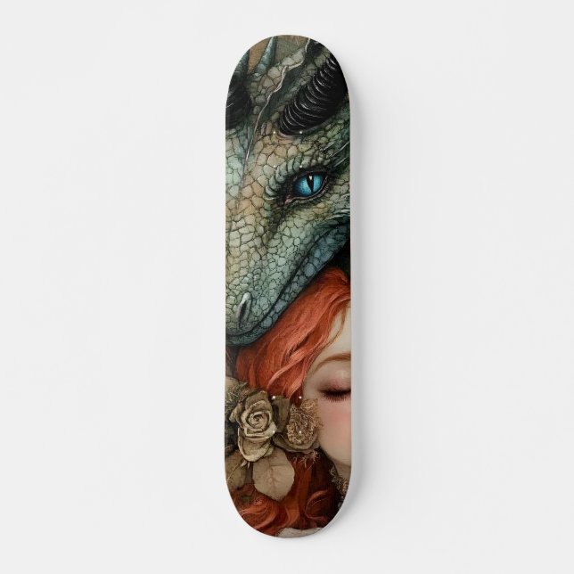 Skateboard Cubierta de Skate Dragon (Anverso )