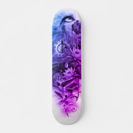 Skateboard Cubierta del ángel de Steampunk