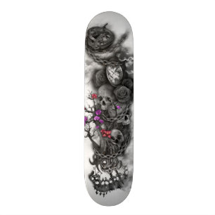 Skateboard Cubierta del cráneo de MIA de DOA