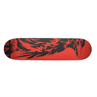 Skateboard Cubierta del cuervo