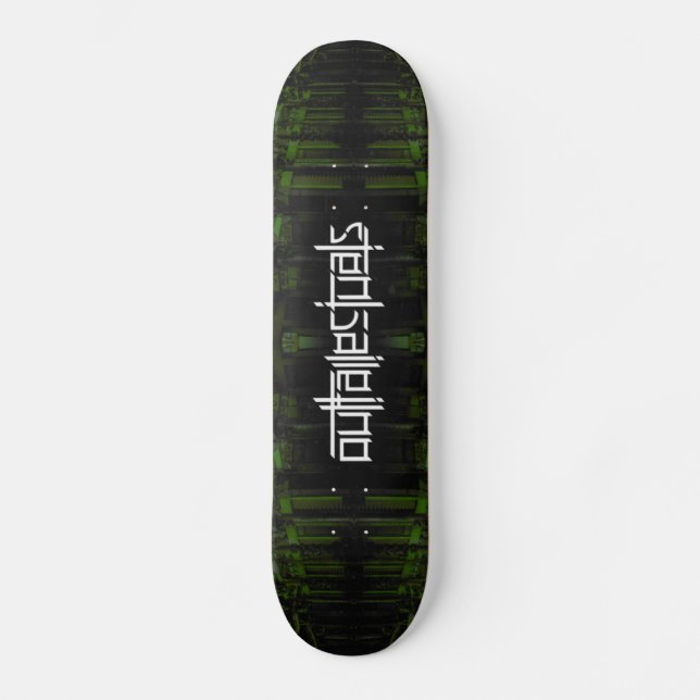 Skateboard Cubierta del equipo de Outtallectuals (Anverso)