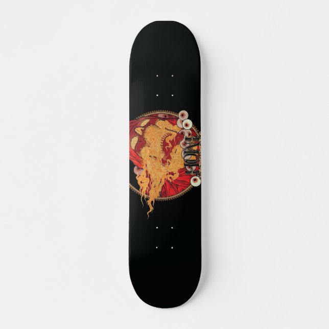Skateboard Cubierta del infierno (Anverso )