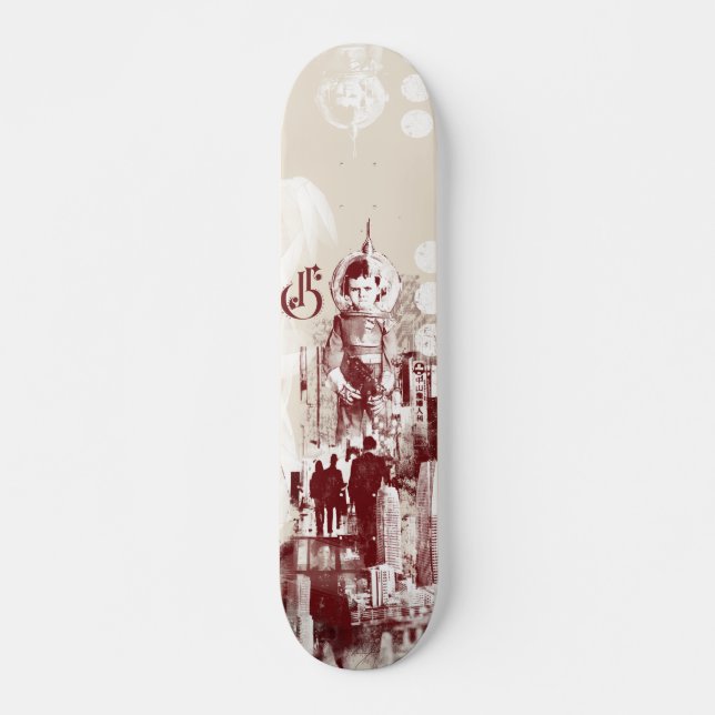 SKATEBOARD CUBIERTA DEL MUCHACHO DE ROCKET (Anverso )