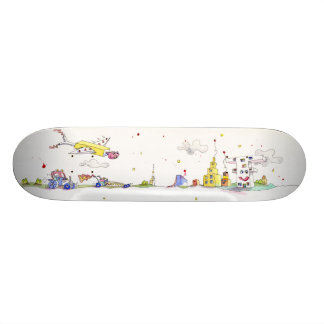 Skateboard Cubierta del patín de la ciudad de los niños
