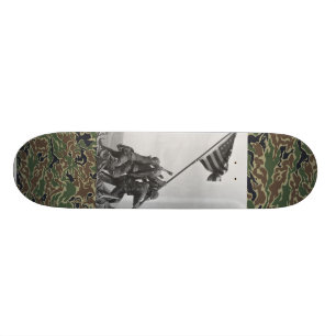 Skateboard cubierta del patín de los infantes de marina de