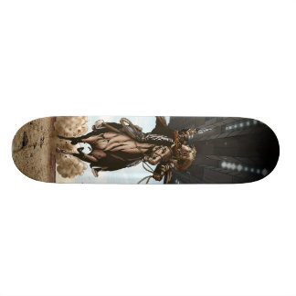 Skateboard Cubierta del patín de los vaqueros y de los