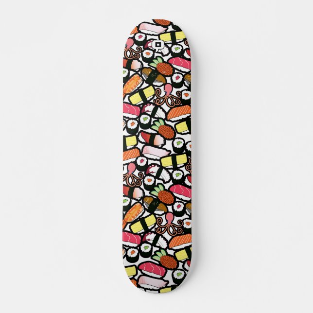 Skateboard cubierta del sushi (Anverso )
