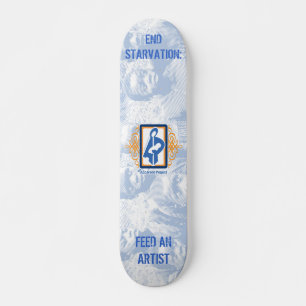 Skateboard Cubierta evidente de la escuela vieja del proyecto