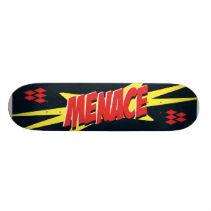 Skateboard Cubierta fresca de la AMENAZA