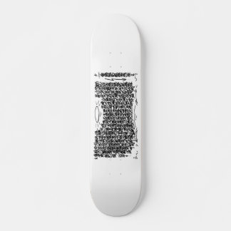 Skateboard Cubierta "Heart Sutra Shakyo"