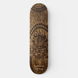 Skateboard Cubierta "Kulture Tattoo" mixta-poliesiana