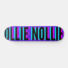 Skateboard Cubierta para el patinaje de Guay Glitch Violet Ol